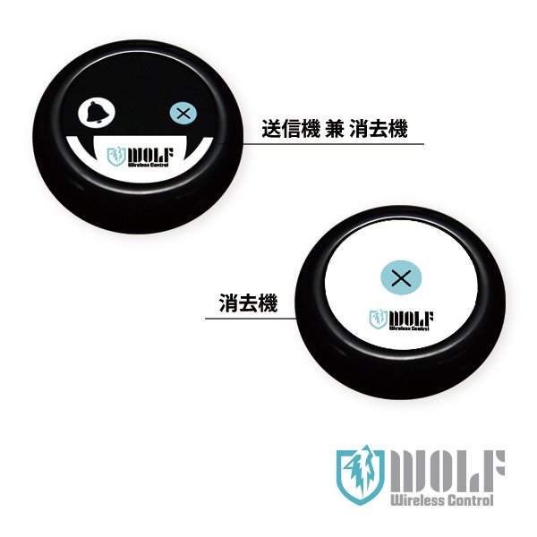 画像4: ワイヤレスコントロール【WOLF】10台セット (4)