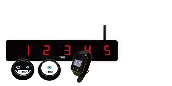 5窓タイプ呼び出しシステム WOLF