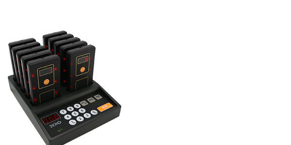 音・振動・光でお呼び出し 混戦無しの安心設計 ゲストレシーバーZERO