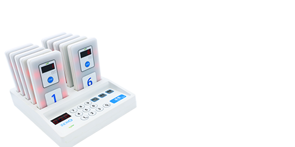 音・振動・光でお呼び出し 混戦無しの安心設計 ゲストレシーバーZERO